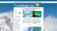 Desktop Screenshot of frontedge.com